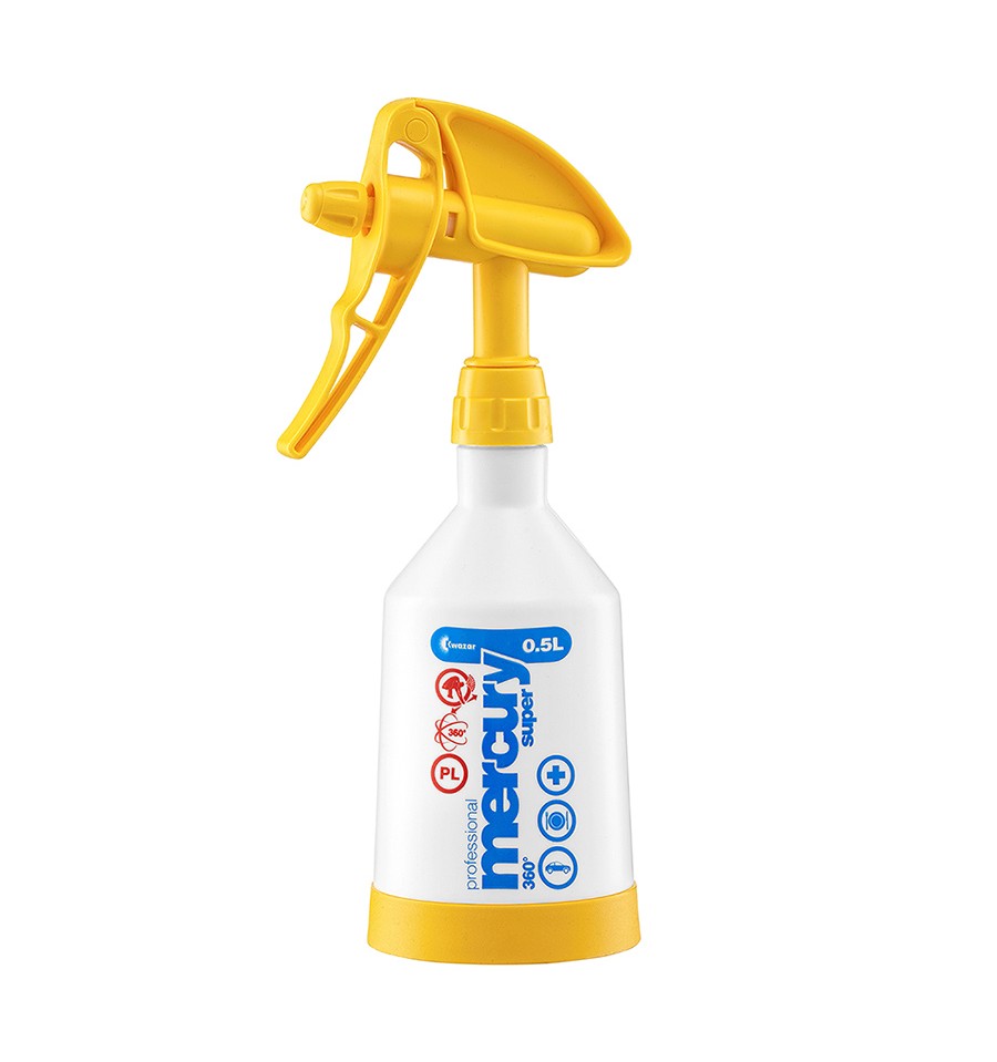 Postřikovač Kwazar Mercury SUPER 360 PRO+ 0,5 l Yellow