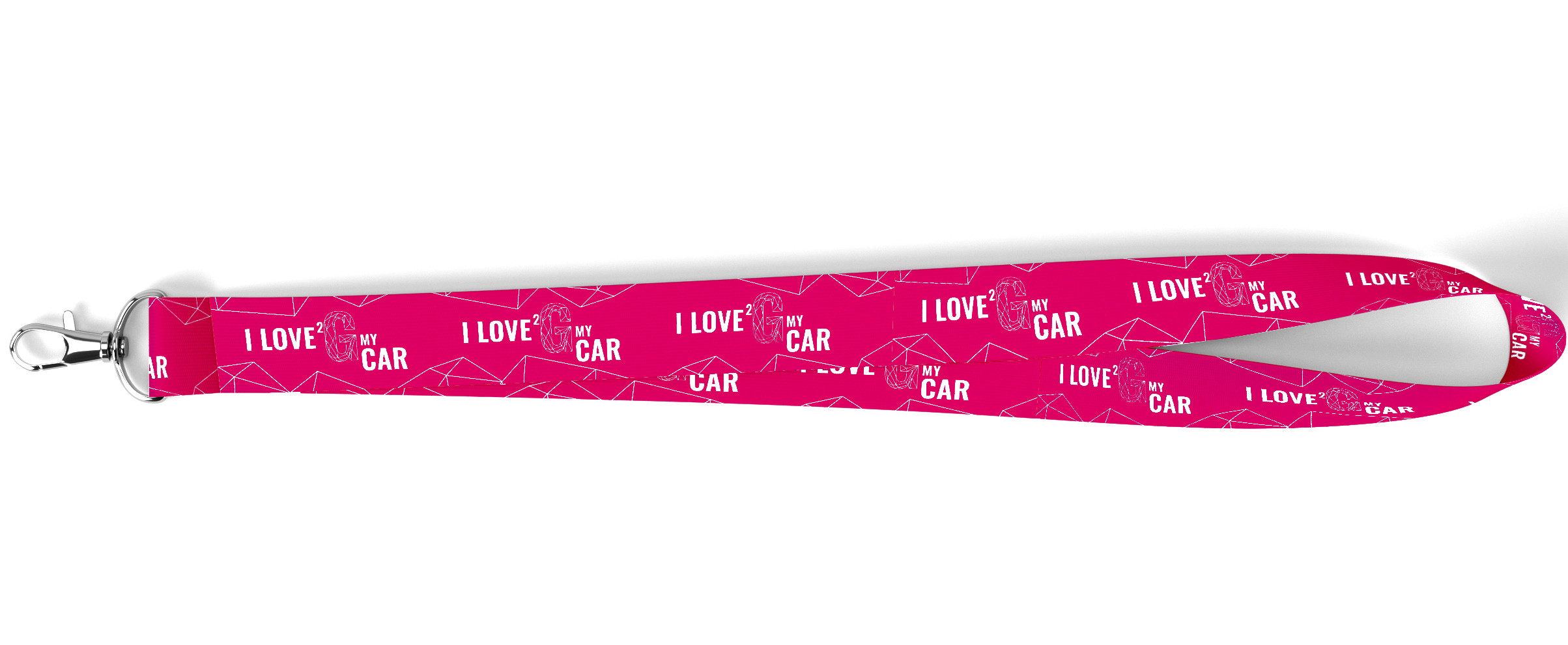 Klíčenka na krk Gyeon Lanyard Pink