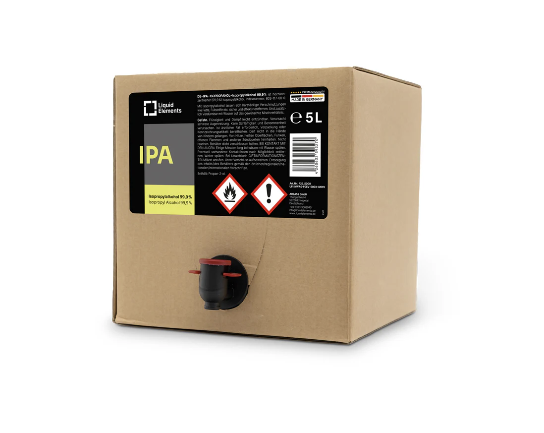 Čistič laku Liquid Elements Isopropanol paint cleaner “IPA” (5 l)