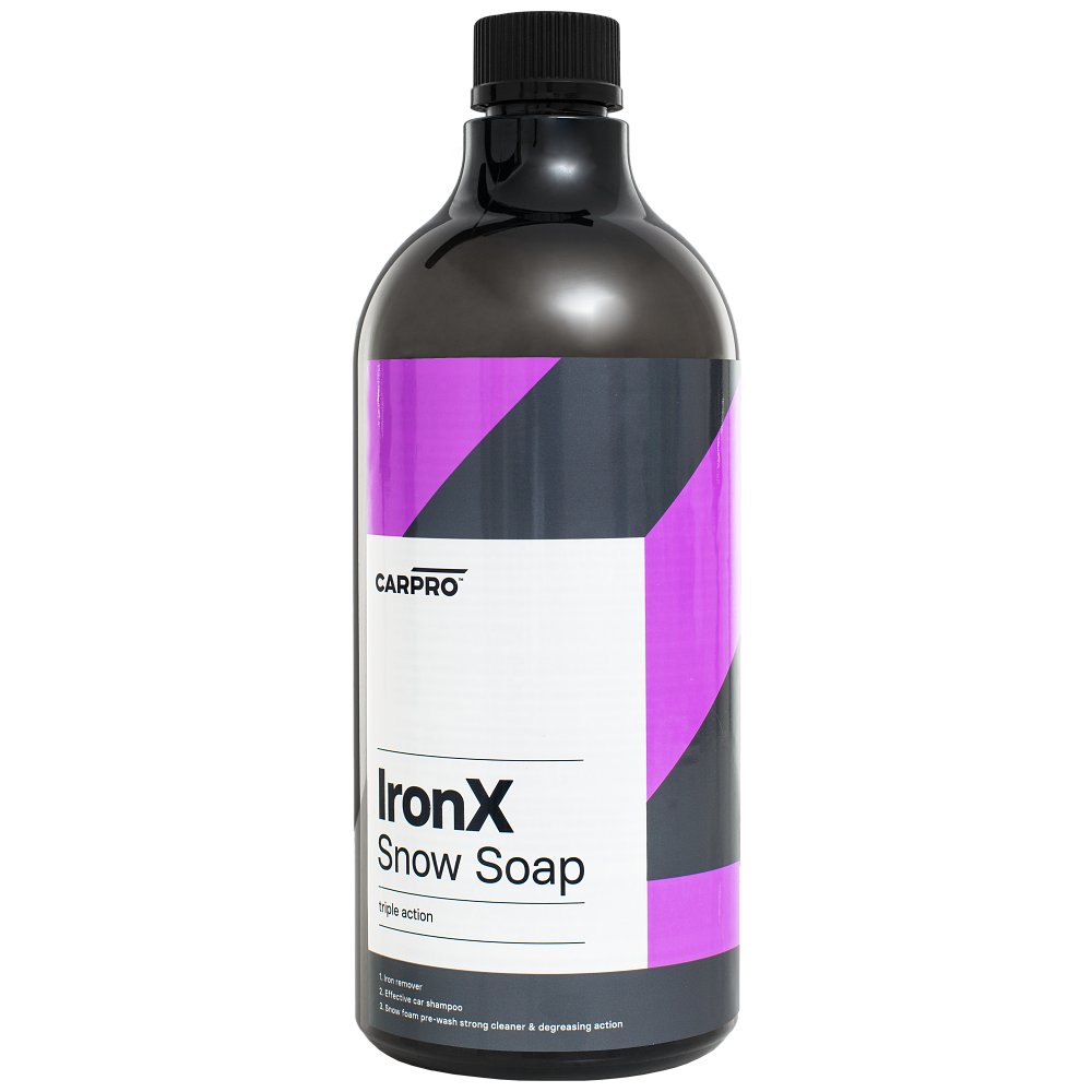 Autošampon odstraňující polétavou rez CarPro IronX Snow Soap (1 l)