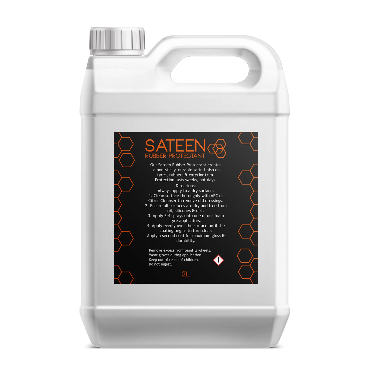 Ochrana pneumatik Carbon Collective Sateen Rubber & Tyre Protectant 2.0 (2 l)