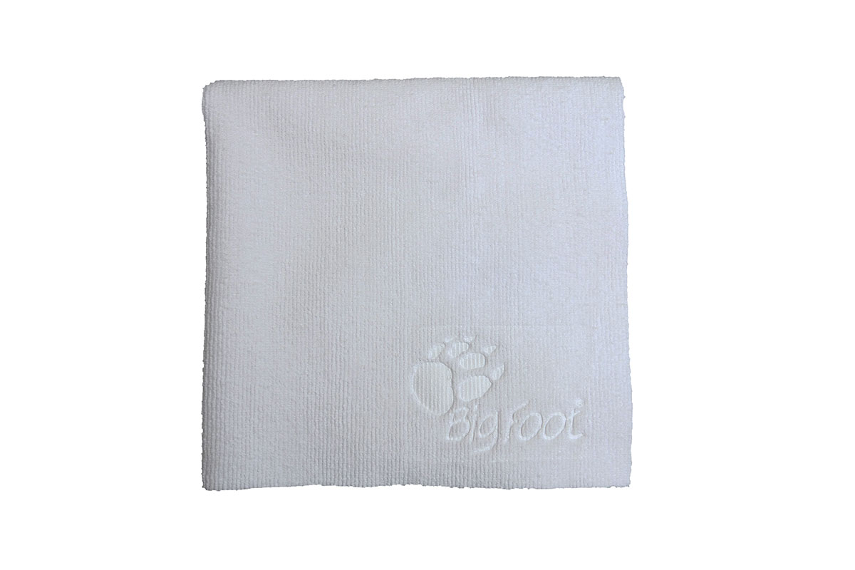 Bílá mikrovláknová utěrka RUPES Premium Microfiber Cloth (White)
