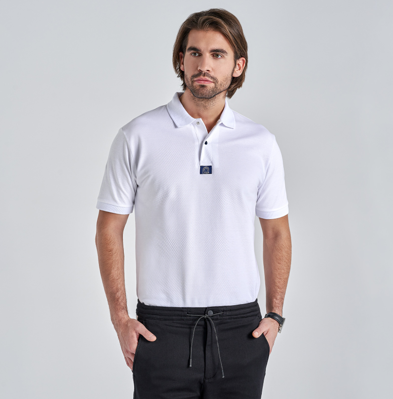 Pánské polo tričko Gyeon Polo White S