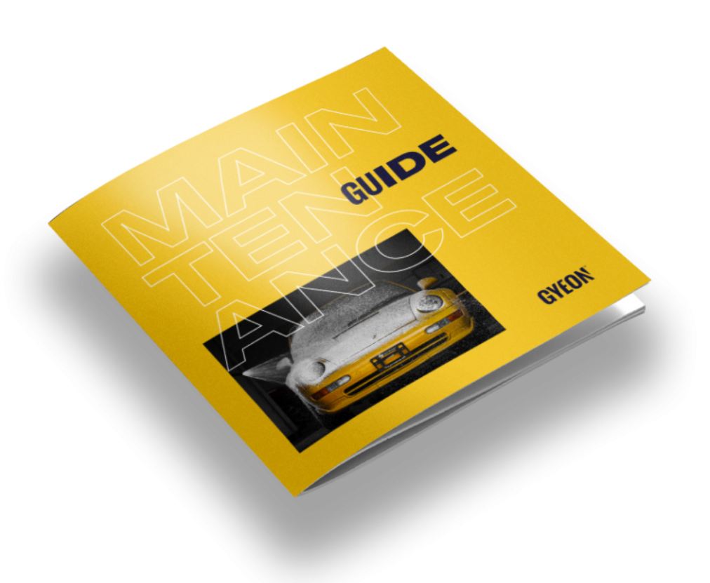 Příručka Gyeon Maintenance Guide