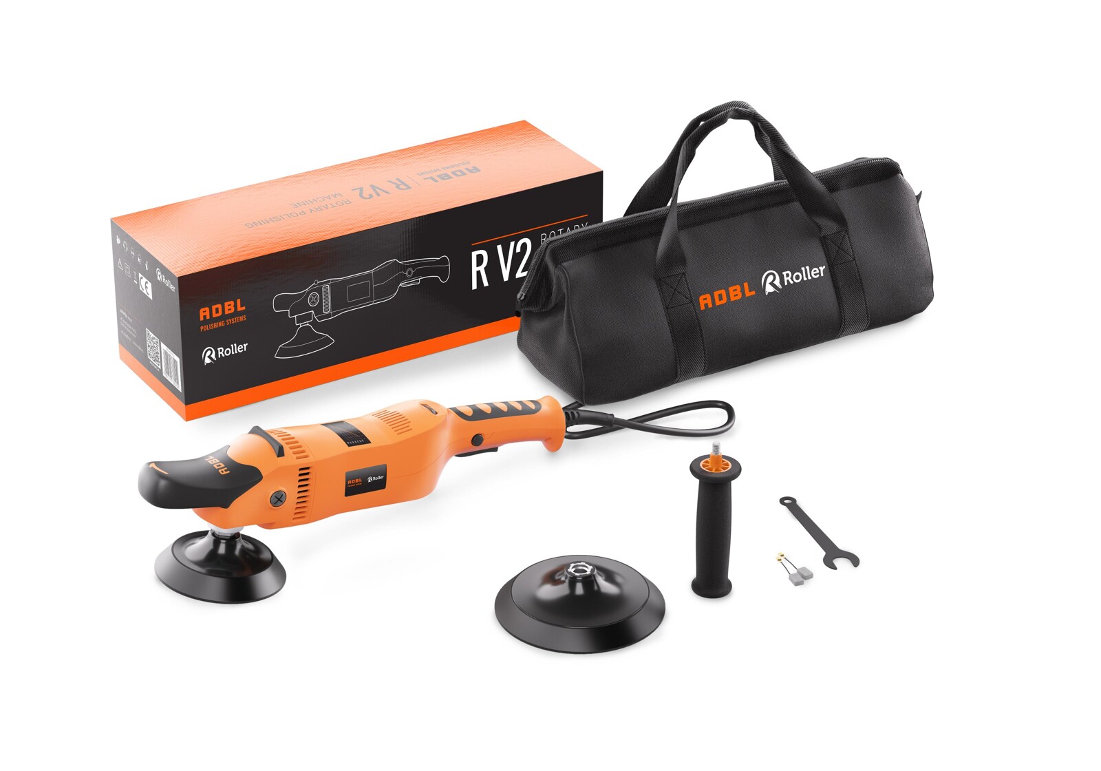Rotační leštička ADBL Roller R V2 + Bag