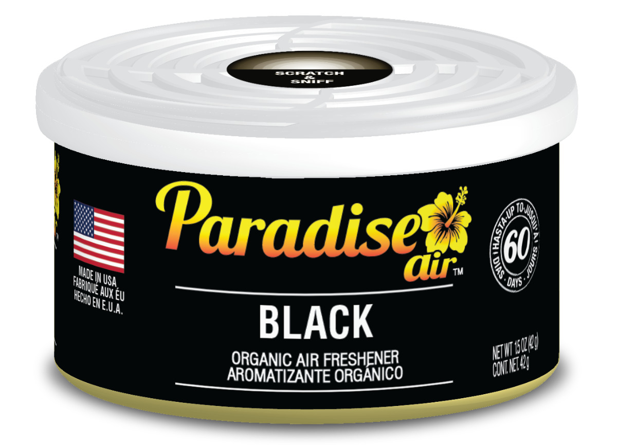 Osvěžovač vzduchu Paradise Air Organic Air Freshener Black - Ledově svěží (42 g)