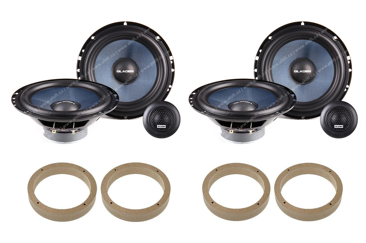 Reproduktory do VW Bora set č. 2