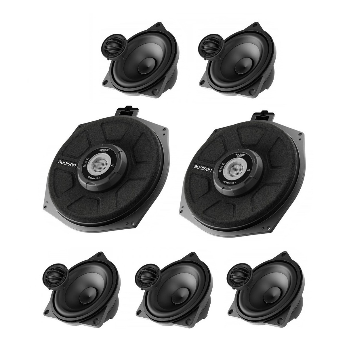 Kompletní ozvučení Audison do BMW Z4 (E85, E89) s výbavou Hi-Fi Sound System