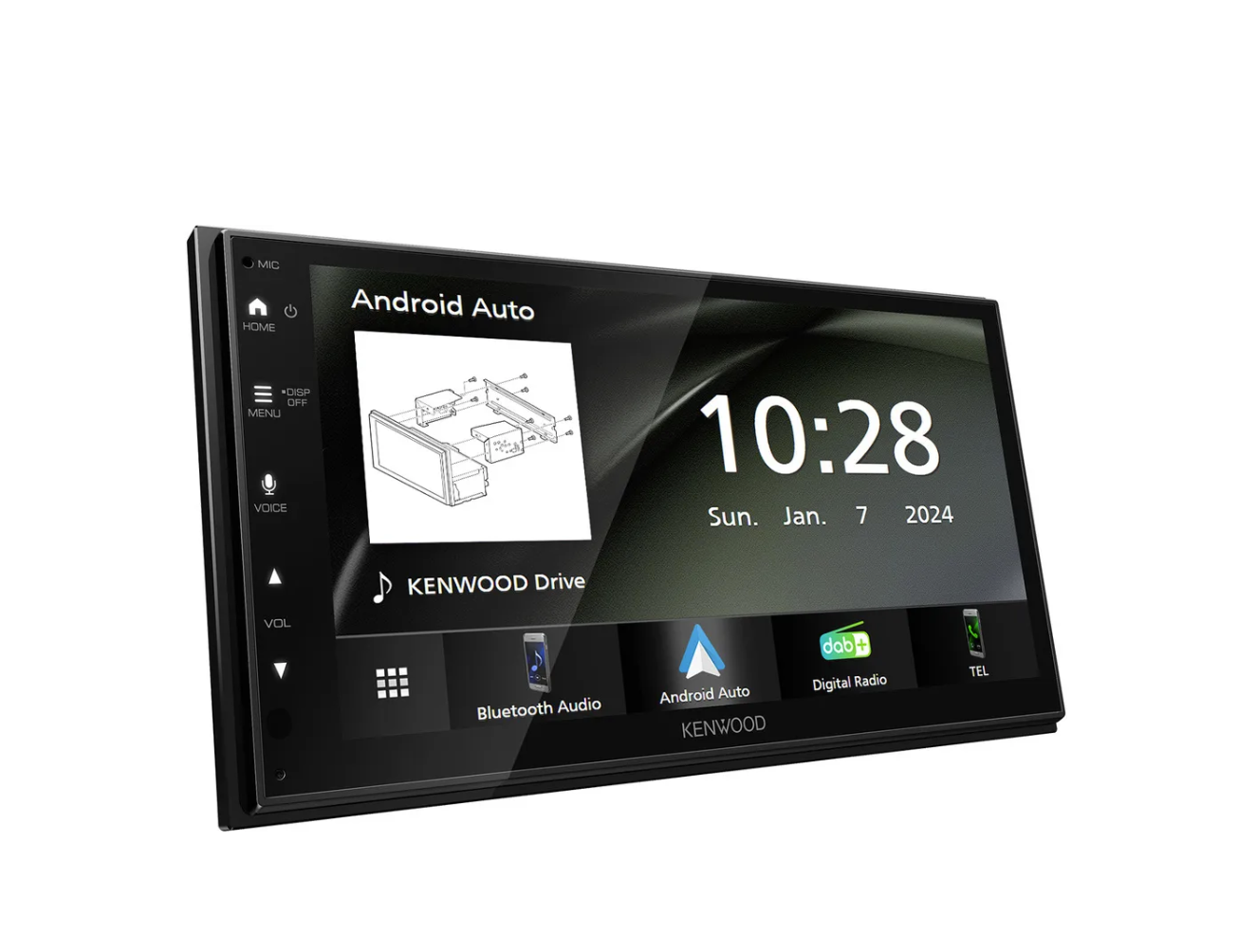 Autorádio bez mechaniky Kenwood DMX-5023DSM