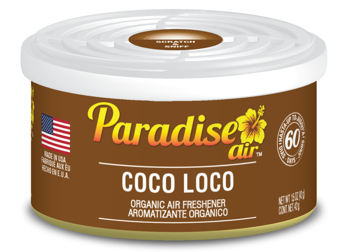 Osvěžovač vzduchu Paradise Air Organic Air Freshener Coco Loco - Kokos (42 g)