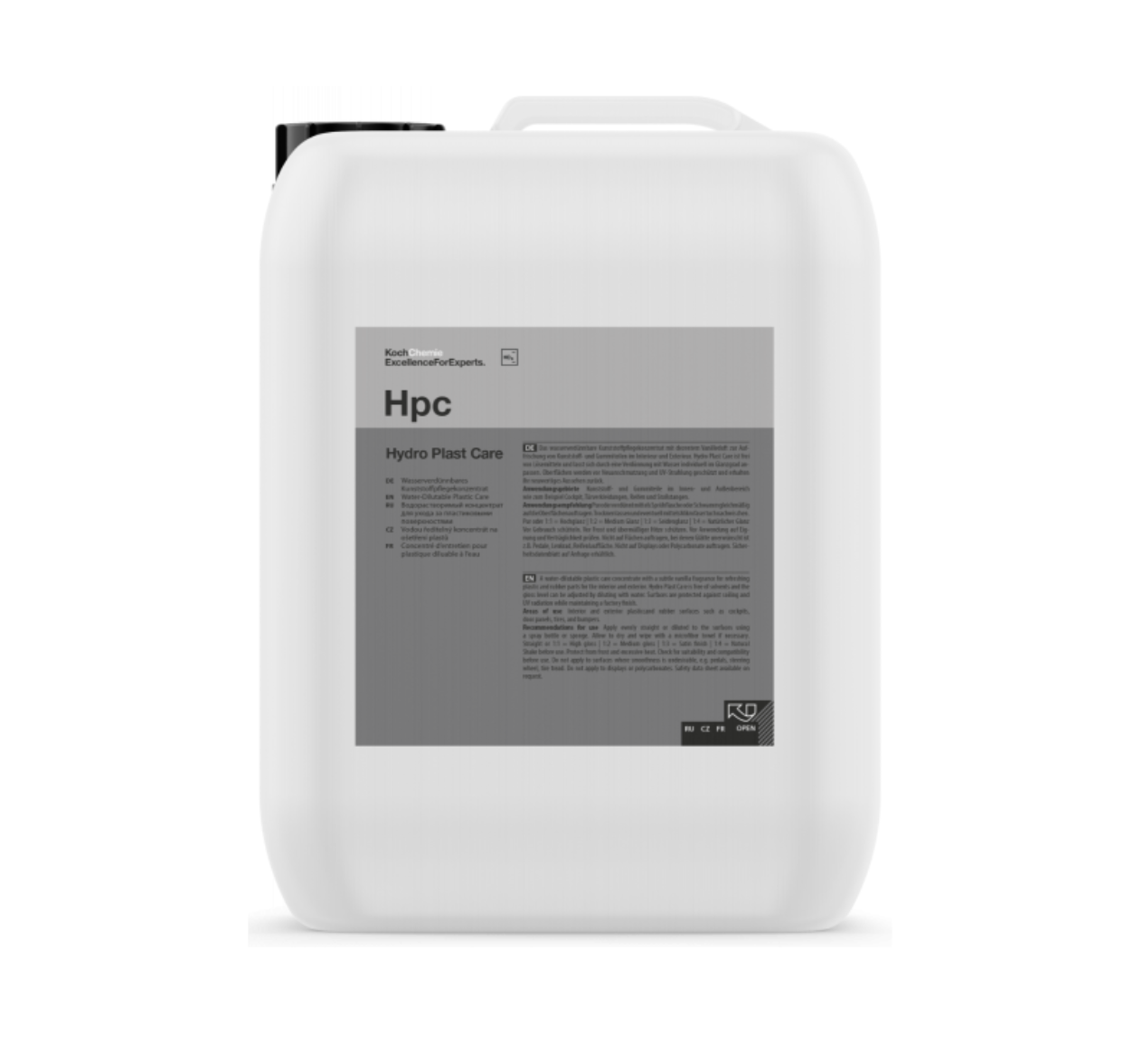 Přípravek na ošetření plastů Koch Chemie Hydro Plast Care (5 l)