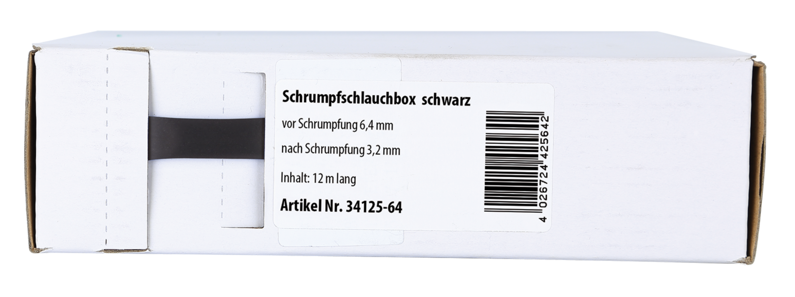 ACV smršťovací bužírka 6,4 mm / 12 m