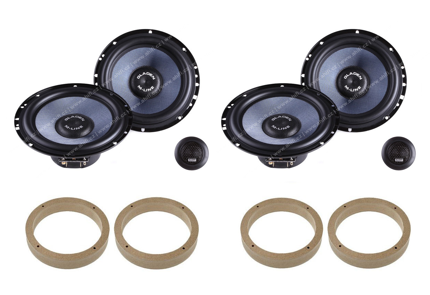 Reproduktory do VW Bora set č. 3