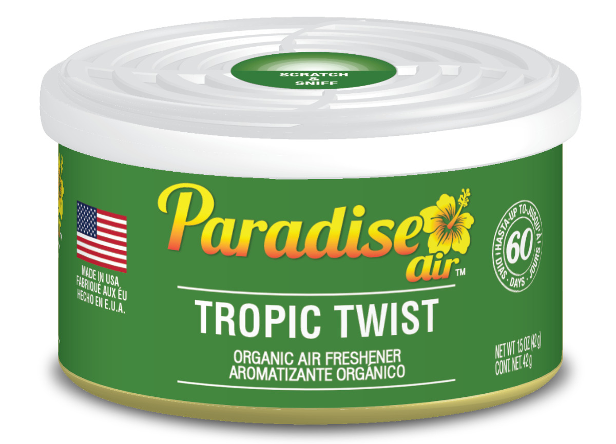 Osvěžovač vzduchu Paradise Air Organic Air Freshener Tropic Twist - Tropický vánek (42 g)