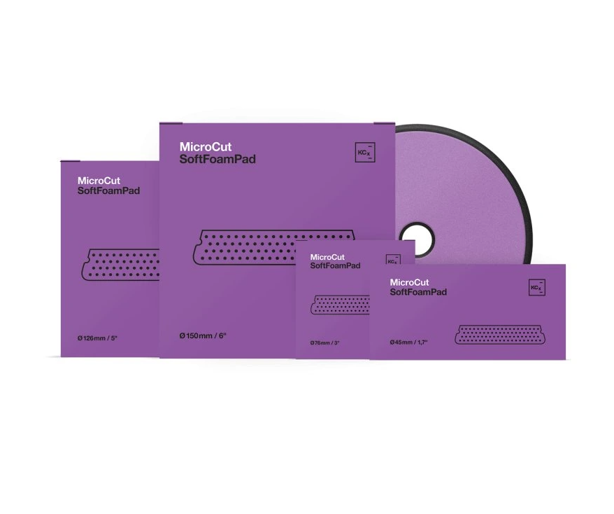 Lešticí kotouč Koch Chemie Micro Cut Soft Foam Pad (126 x 25 mm)