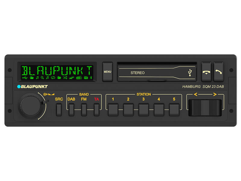 Retro autorádio Blaupunkt Hamburg SQM 23 DAB