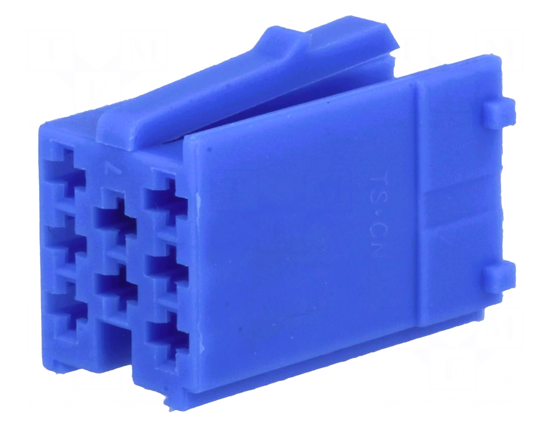 Modrý Mini ISO konektor 4carmedia 331441-3