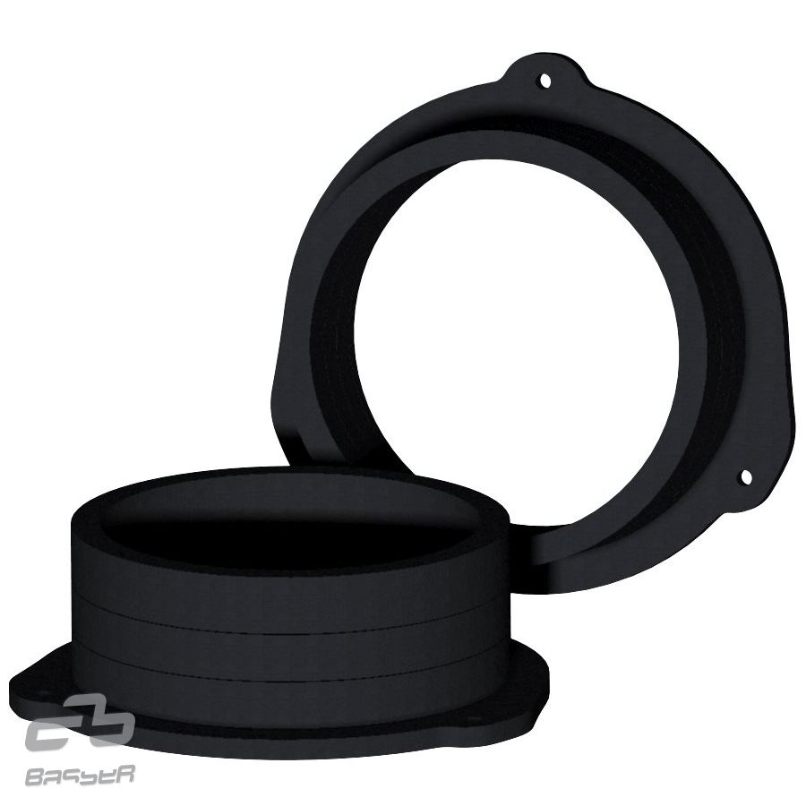 MDF redukce pod reproduktory Audi Q7