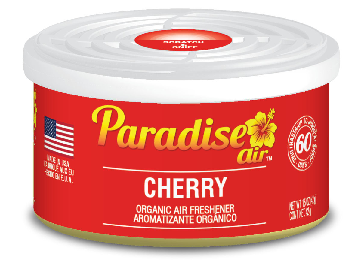 Osvěžovač vzduchu Paradise Air Organic Air Freshener Cherry - Višeň (42 g)