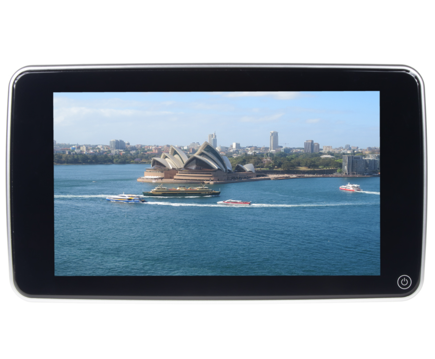 LCD monitor 11,6" OS Android/USB/SD s držákem na opěrku pro BMW