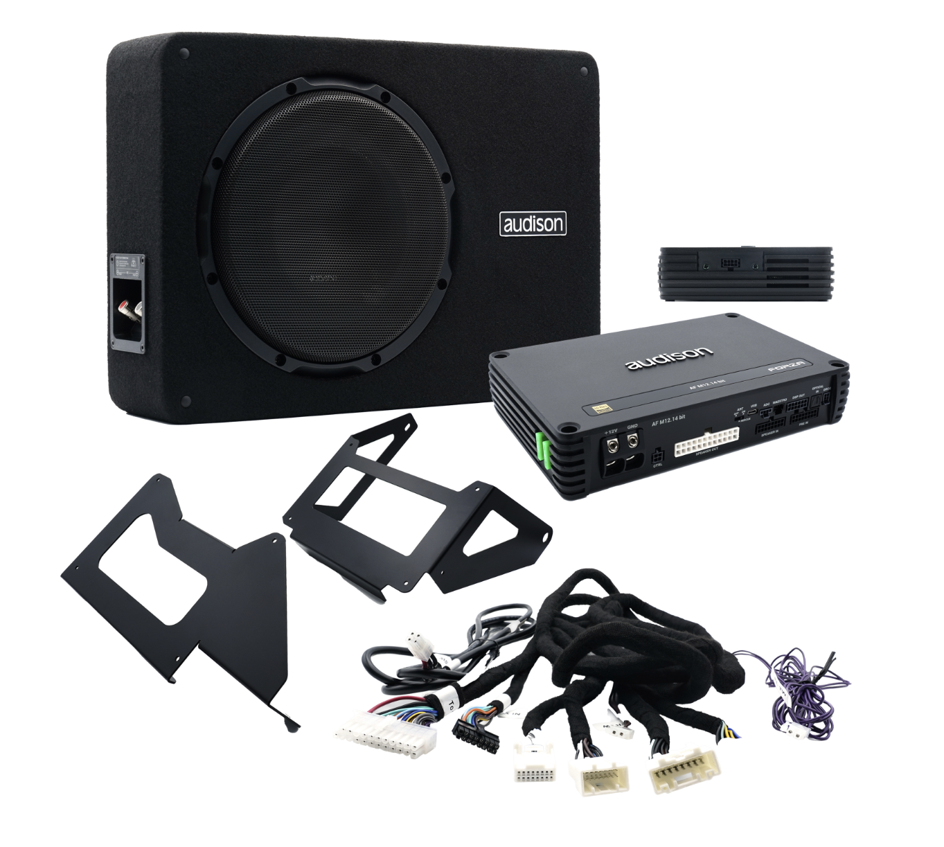 Set ozvučení pro Tesla Audison AF TSL 3YB AMP KIT