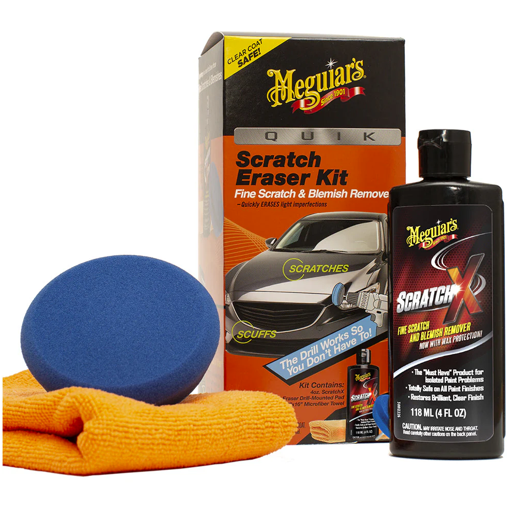 Sada pro rychlé odstranění drobných škrábanců Meguiar's Quik Scratch Eraser Kit