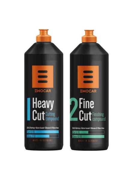 Sada lešticích past Ewocar Polishing Compounds Bundle (1000 ml)