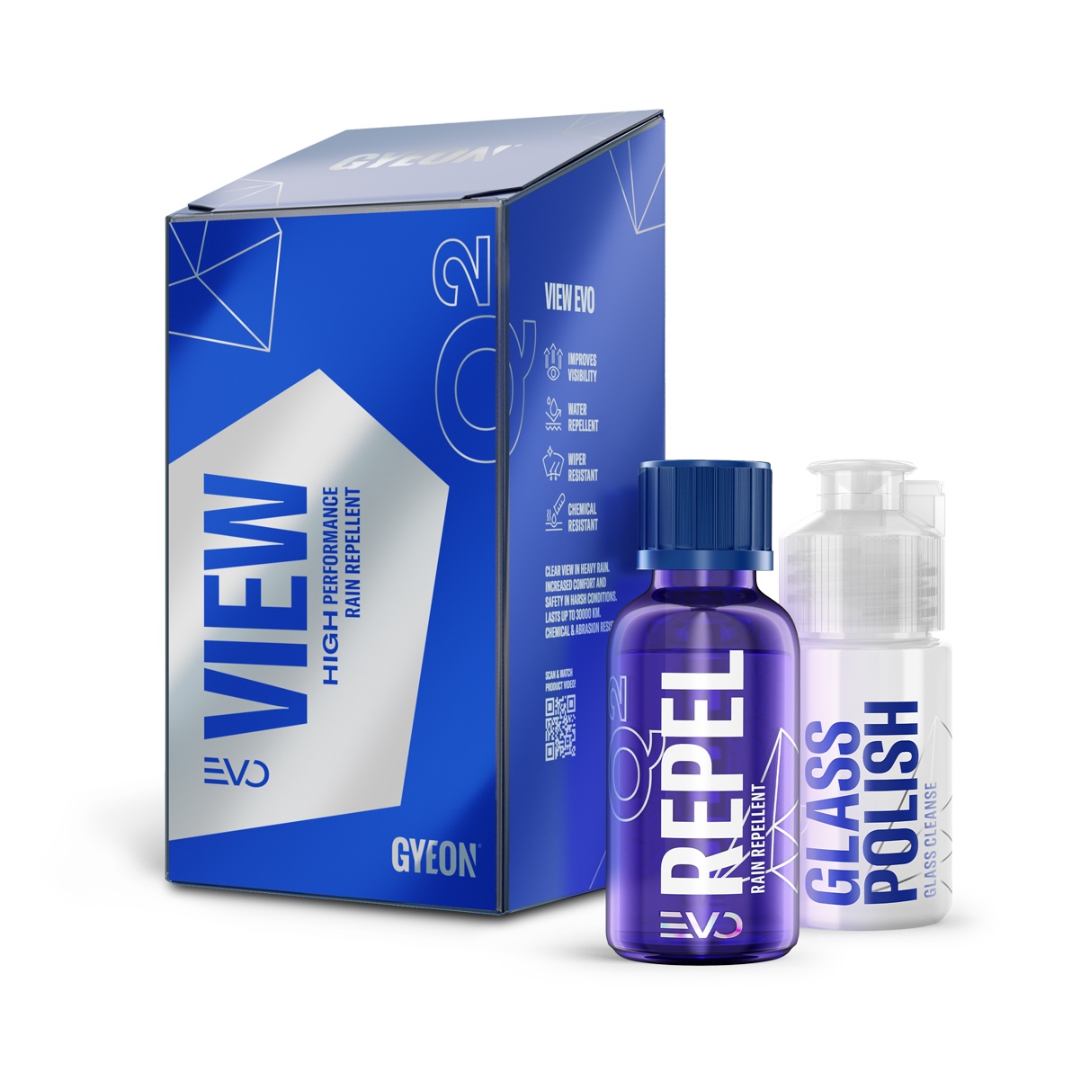 Keramický povlak na okna Gyeon Q2 View EVO (20 + 20 ml)