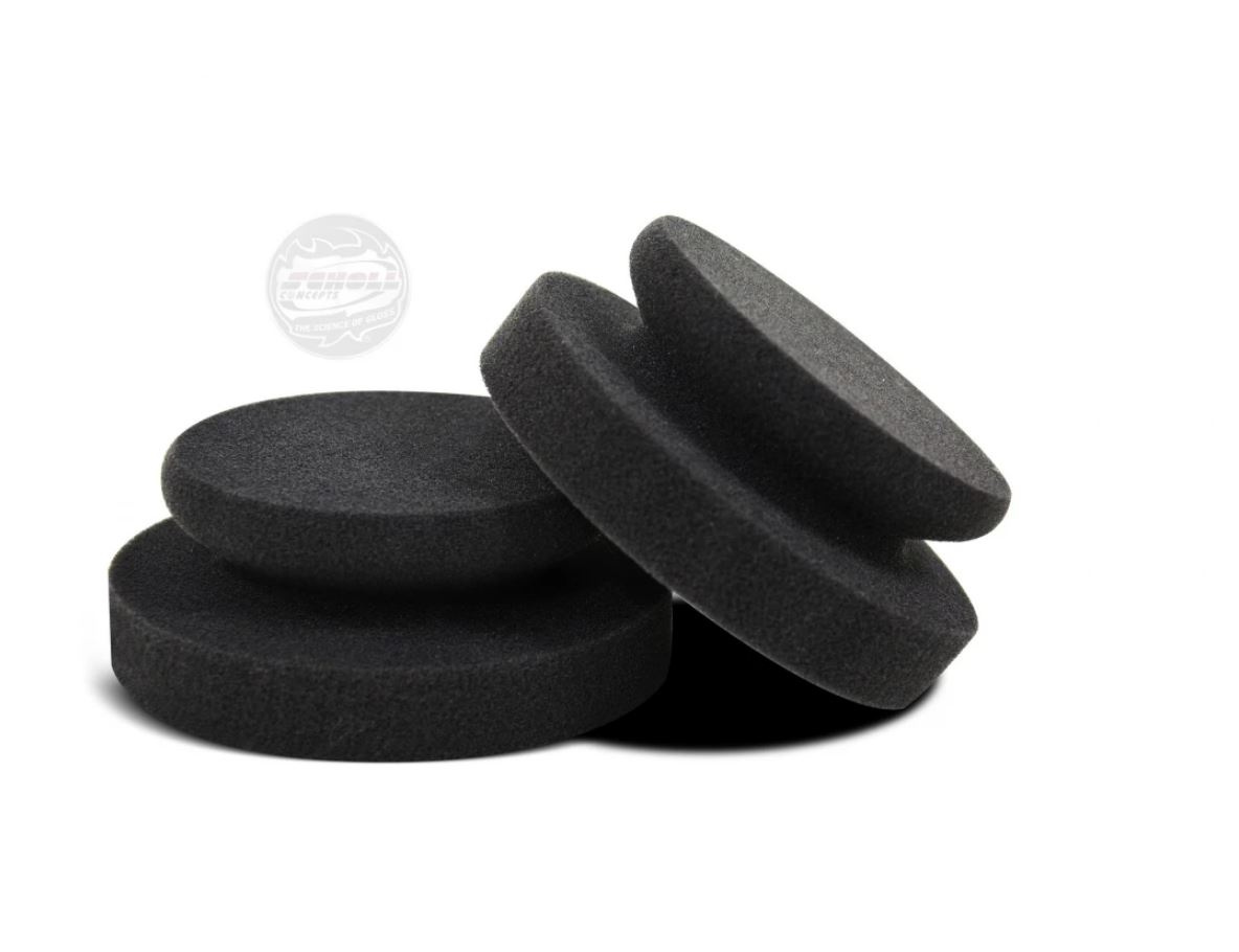 Lešticí puk Scholl Concepts HandPuck 130 x 50 mm Black