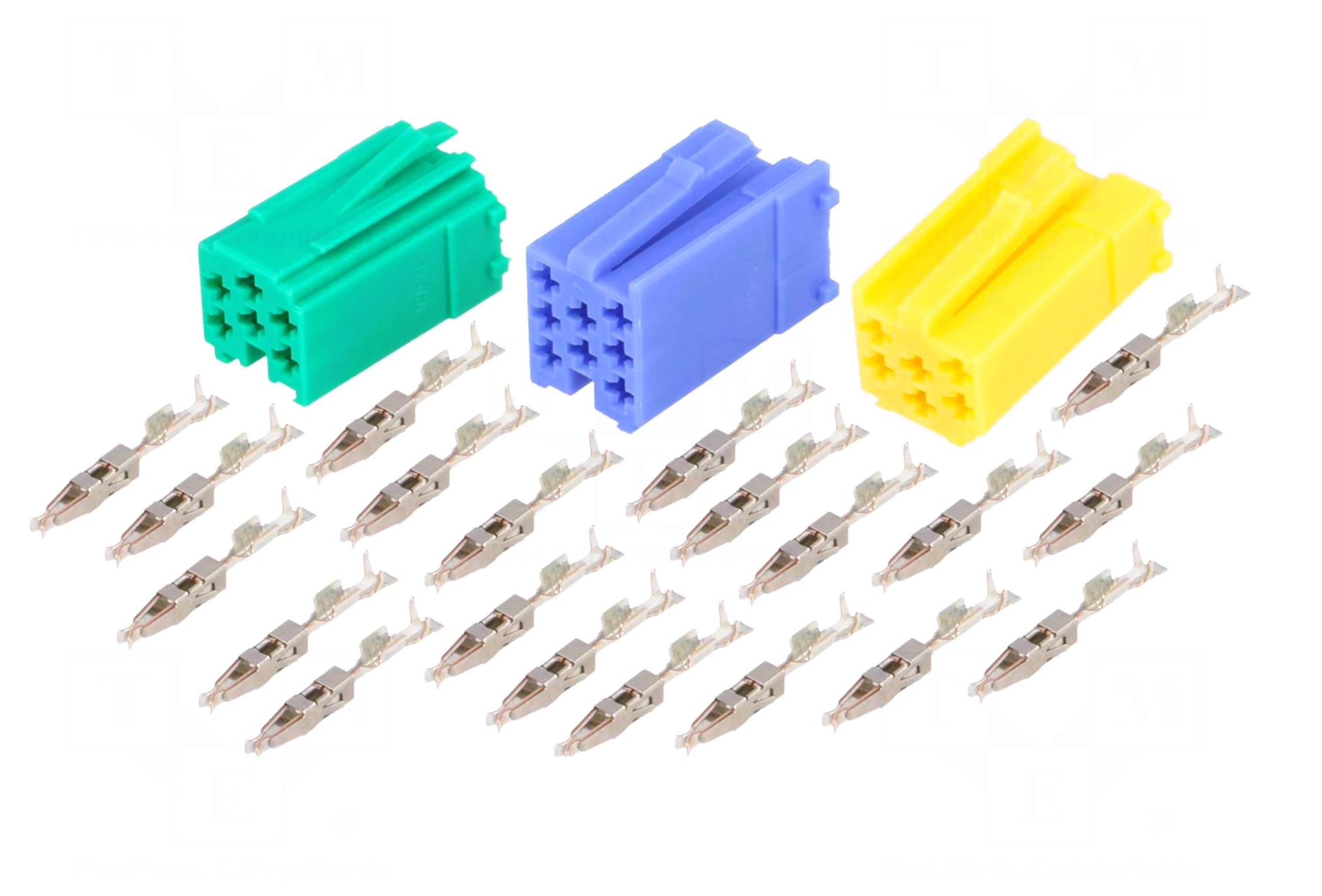 Set Mini ISO konektorů s piny 4carmedia 361441