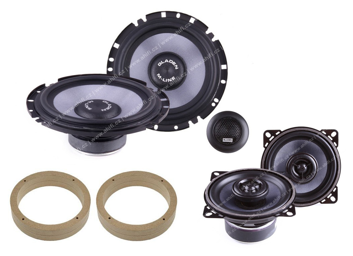 Reproduktory do Škoda Fabia I set č. 3
