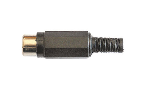 CINCH SAMICE PLAST ČERNÁ