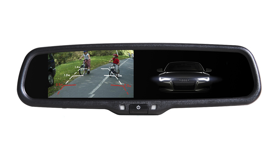 AK-043LAD monitor v zrcátku ztmavovací Subaru