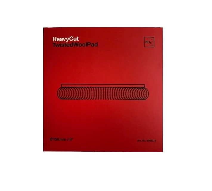 Lešticí kotouč z beránka Koch Chemie Gelcoat Heavy Cut Twisted Wool 150/25 mm