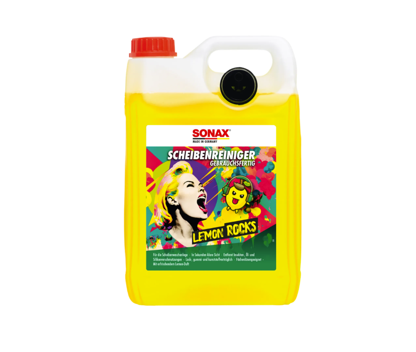 Letní kapalina do ostřikovačů Sonax Scheiben Reiniger Gebrauchsfertig Lemon Rocks (5 l)