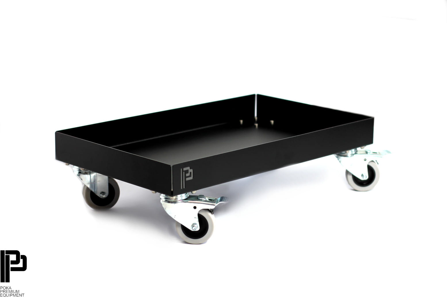 Kovový vozík Poka Premium Low trolley for accessories