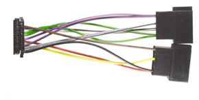 JVC 13 pin - ISO konektor