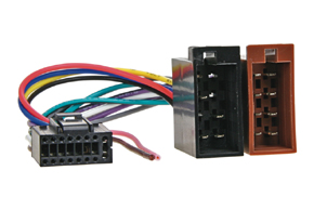 JVC 16 pin - ISO konektor