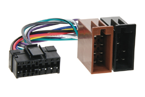 JVC 16 pin - ISO konektor