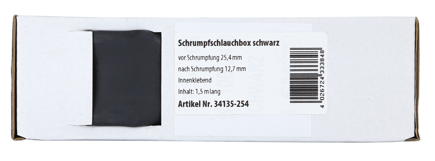 ACV smršťovací bužírka s lepidlem 25,4 mm / 1,5 m