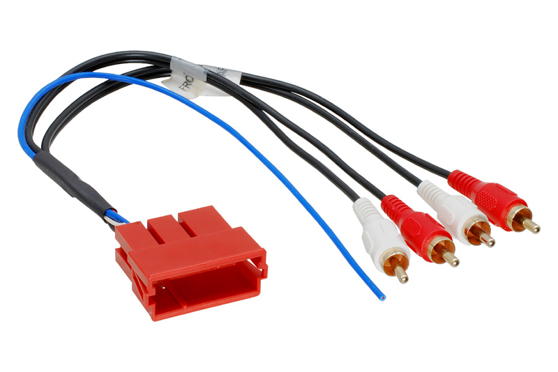 AUX výstup adaptér MINI ISO - CINCH