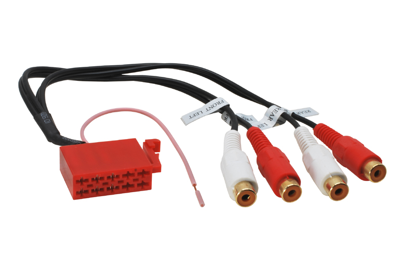 AUX výstup adaptér ISO - CINCH