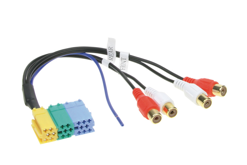 AUX výstup adaptér MINI ISO - CINCH