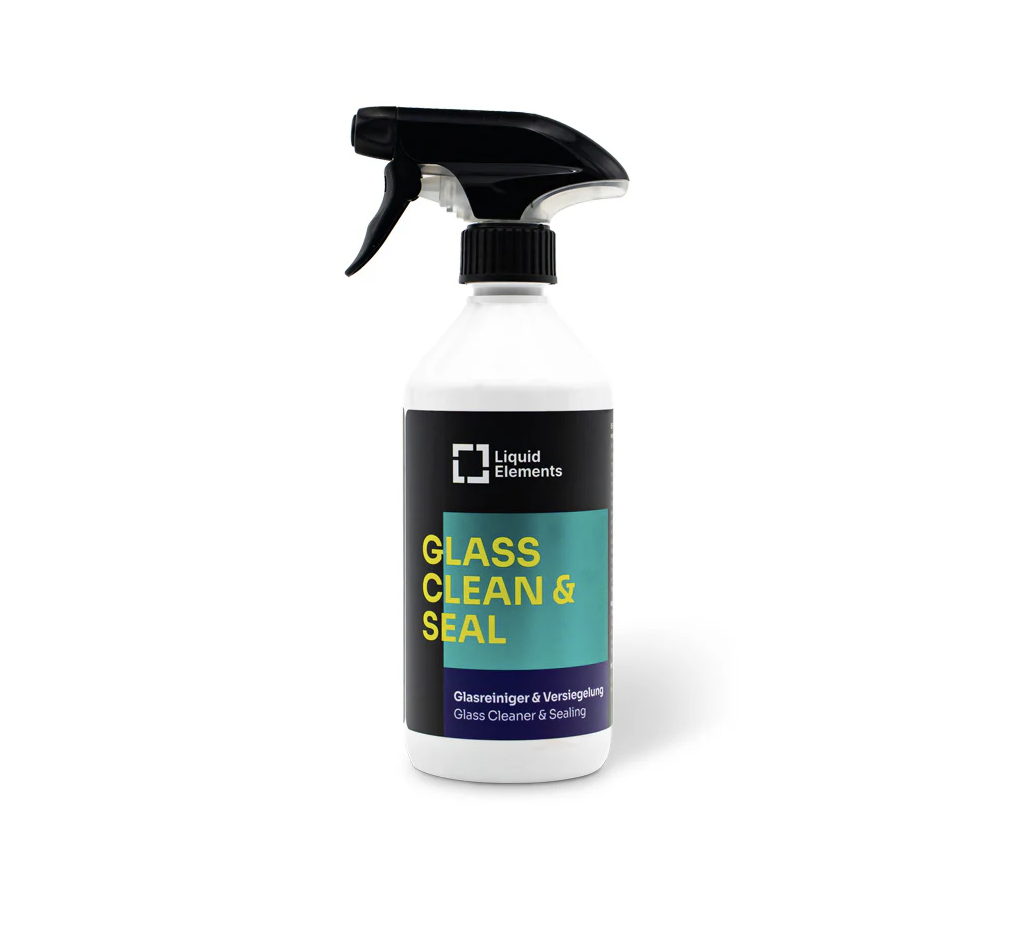 Čistič a sealant na autoskla Liquid Elements Glass cleaner & sealant "GLASS CLEAN & SEAL" (500 ml)