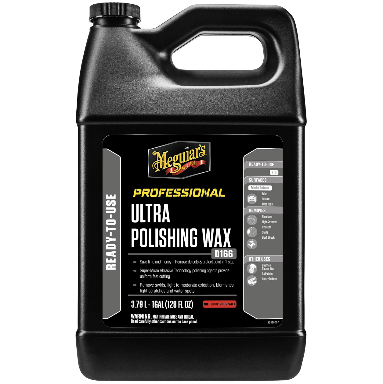 Jednokroková lešticí pasta Meguiar's Ultra Polishing Wax (3,79 l)