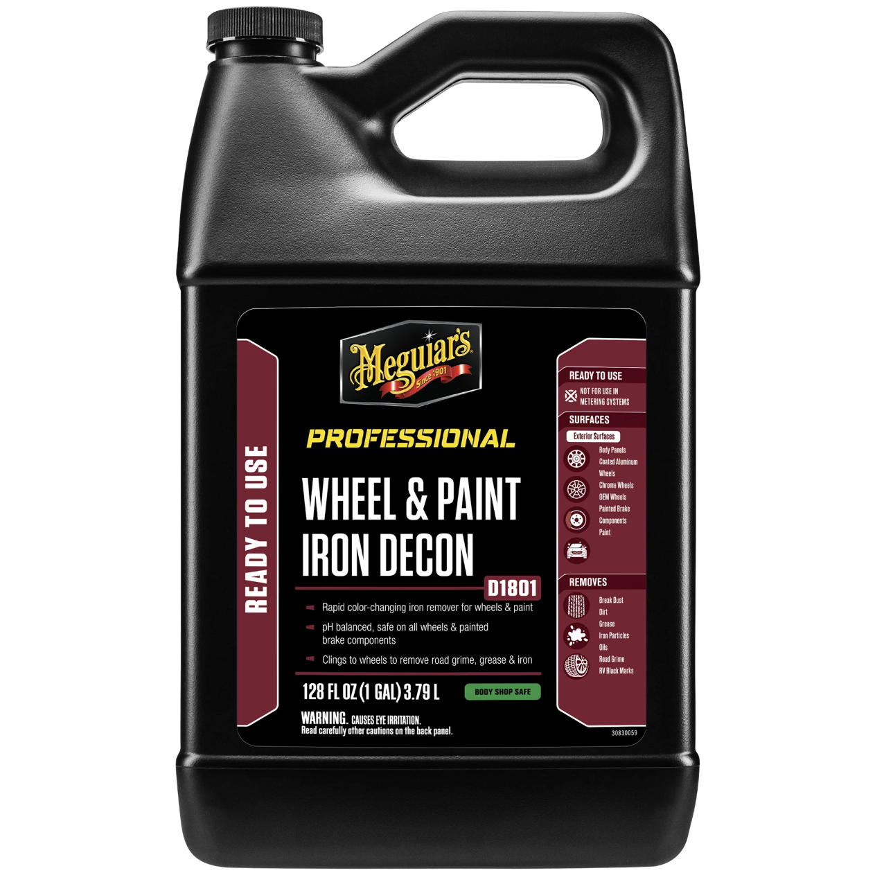 Gelový odstraňovač železitých částic Meguiar's Professional Wheel & Paint Iron Decon (3,79 l)