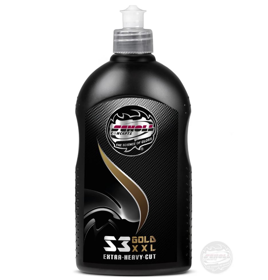 Lešticí pasta Scholl Concepts S3 Gold XXL Rubbing Compound (500 ml)
