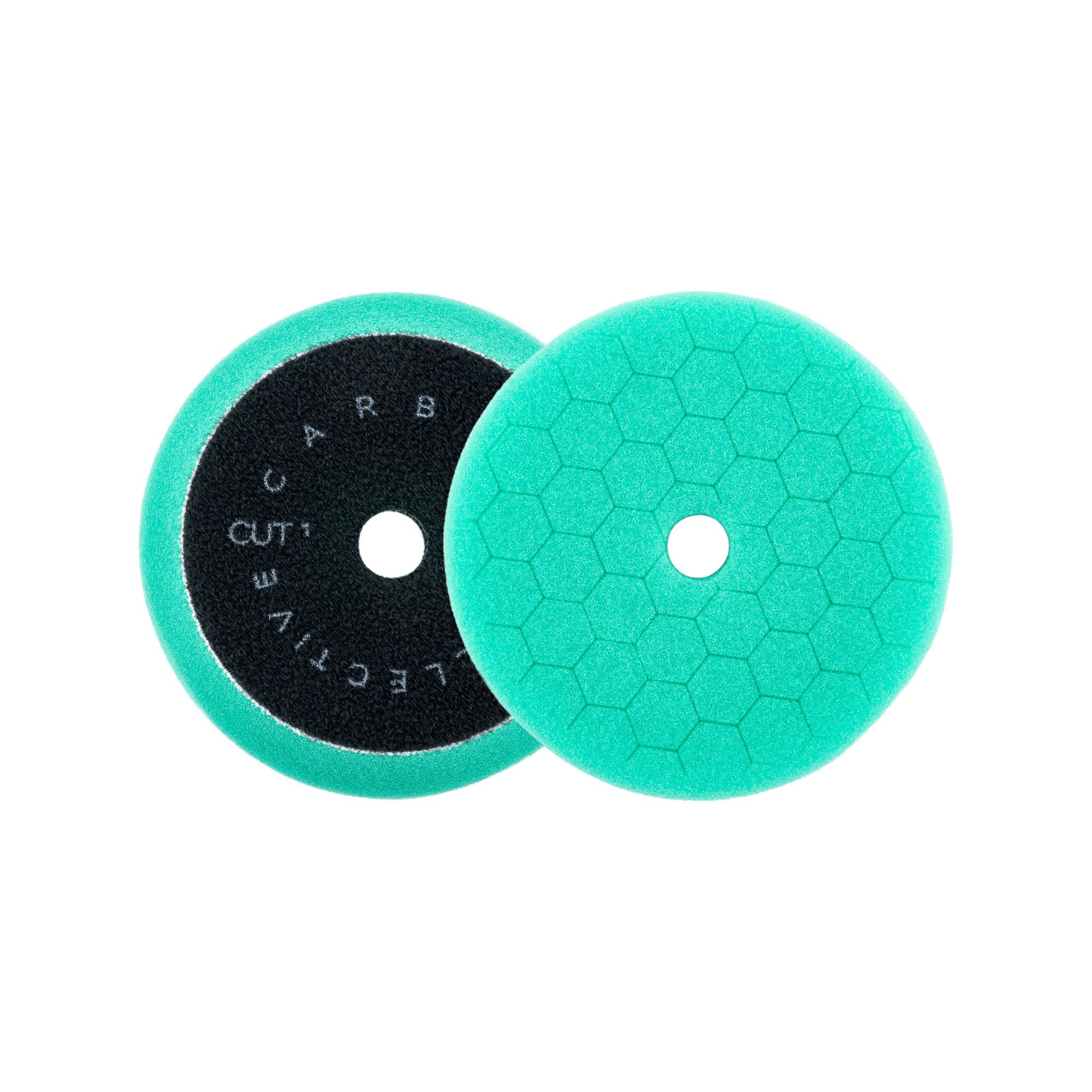 Lešticí kotouč Carbon Collective HEX Polishing Pad (Compound 1 - Green) - 3″ (80 mm)