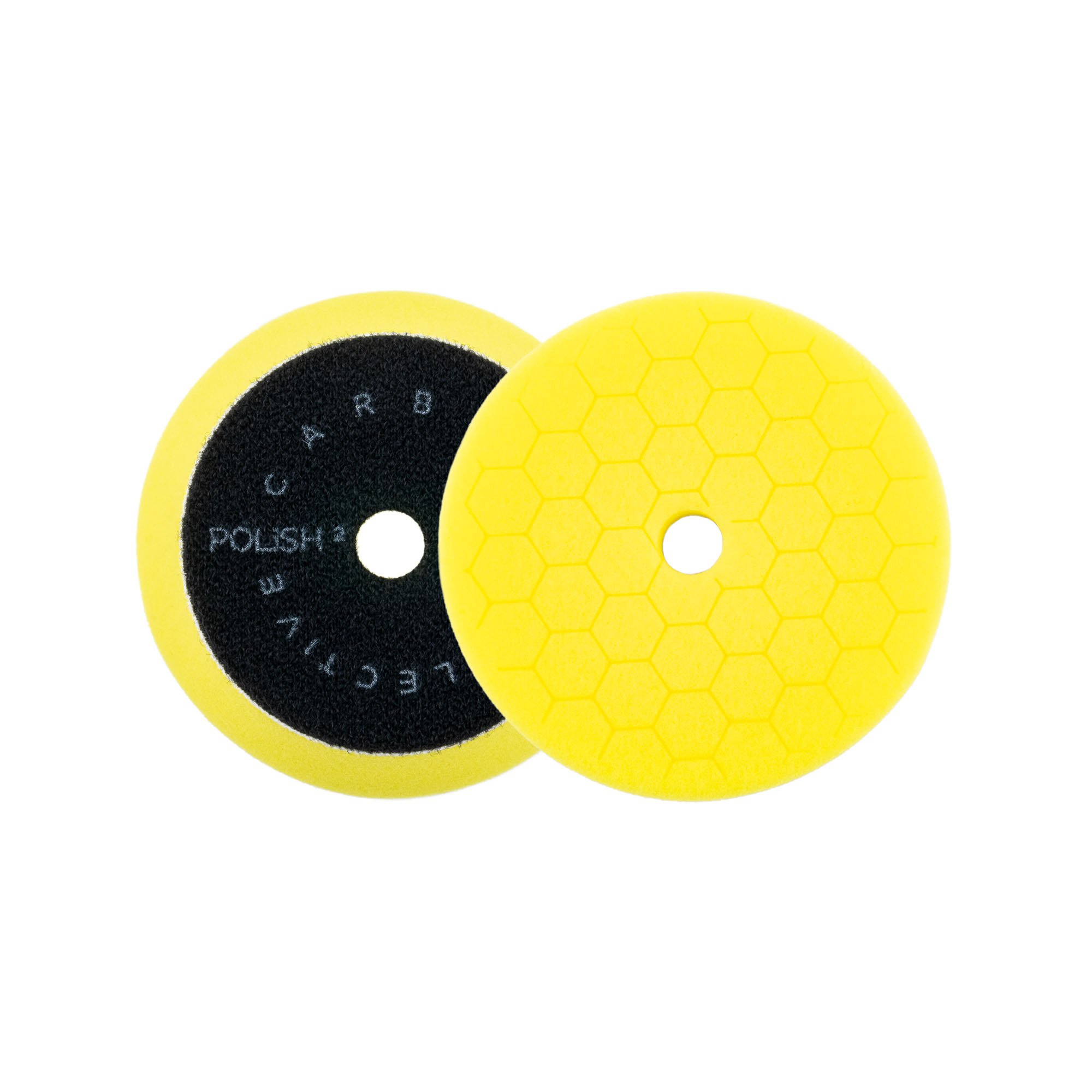 Lešticí kotouč Carbon Collective HEX Polishing Pad (Compound 2 - Yellow) - 3″ (80 mm)