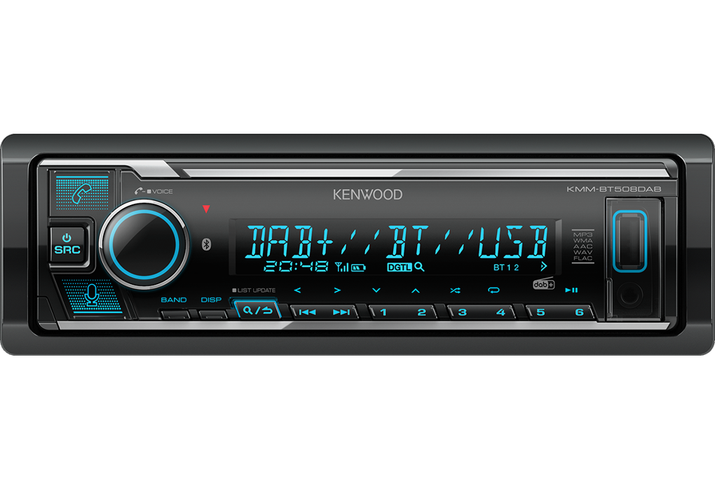 Autorádio Kenwood KMM-BT508DAB